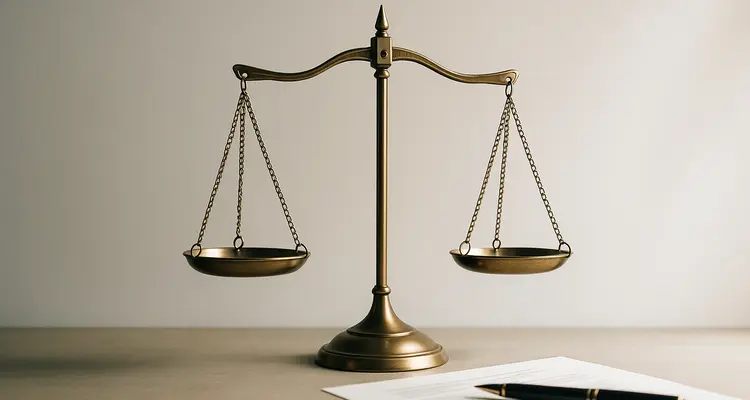 a scale of justice with some legal documents next to it from Menes Lemon Law Firm in Miami, FL - Lemon law for Toyota Vehicles