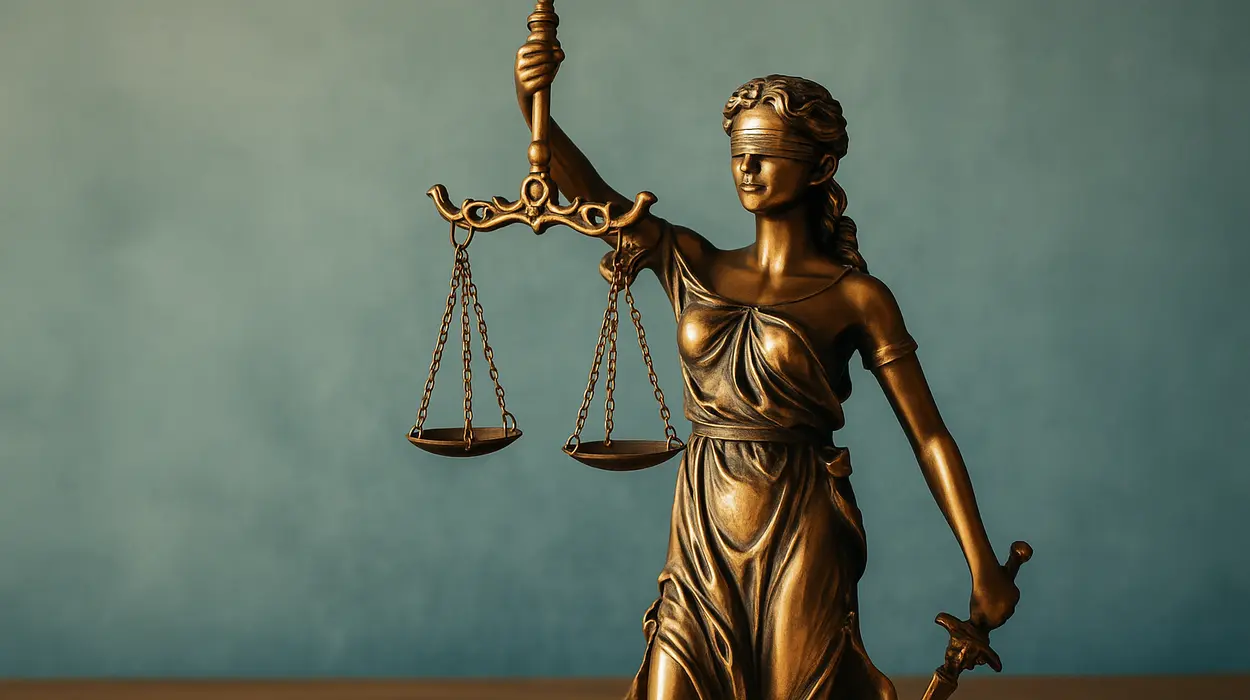 the statue of lady justice from Menes Lemon Law Firm in Miami, FL - Lemon law for used vehicles
